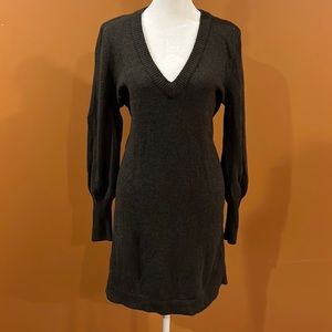 MADEWELL GREEN SWEATER DRESS SIZE M
